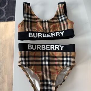 Burberry Plaid Bikini Set